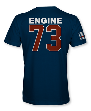 Chicago Fire Department Engine 73 Work Tee