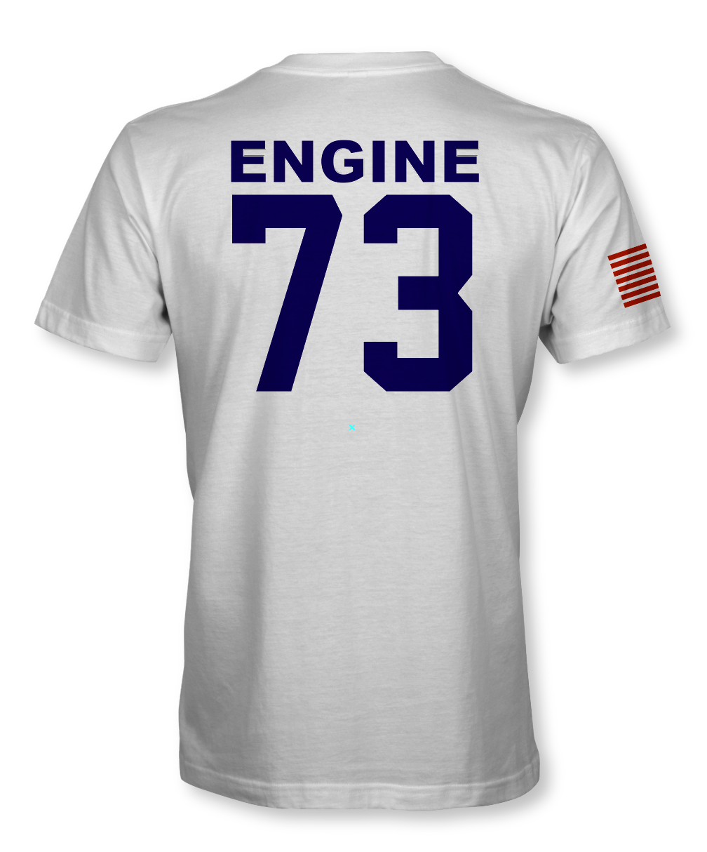 Chicago Fire Department Engine 73 Work Tee