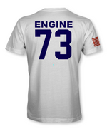 Chicago Fire Department Engine 73 Work Tee