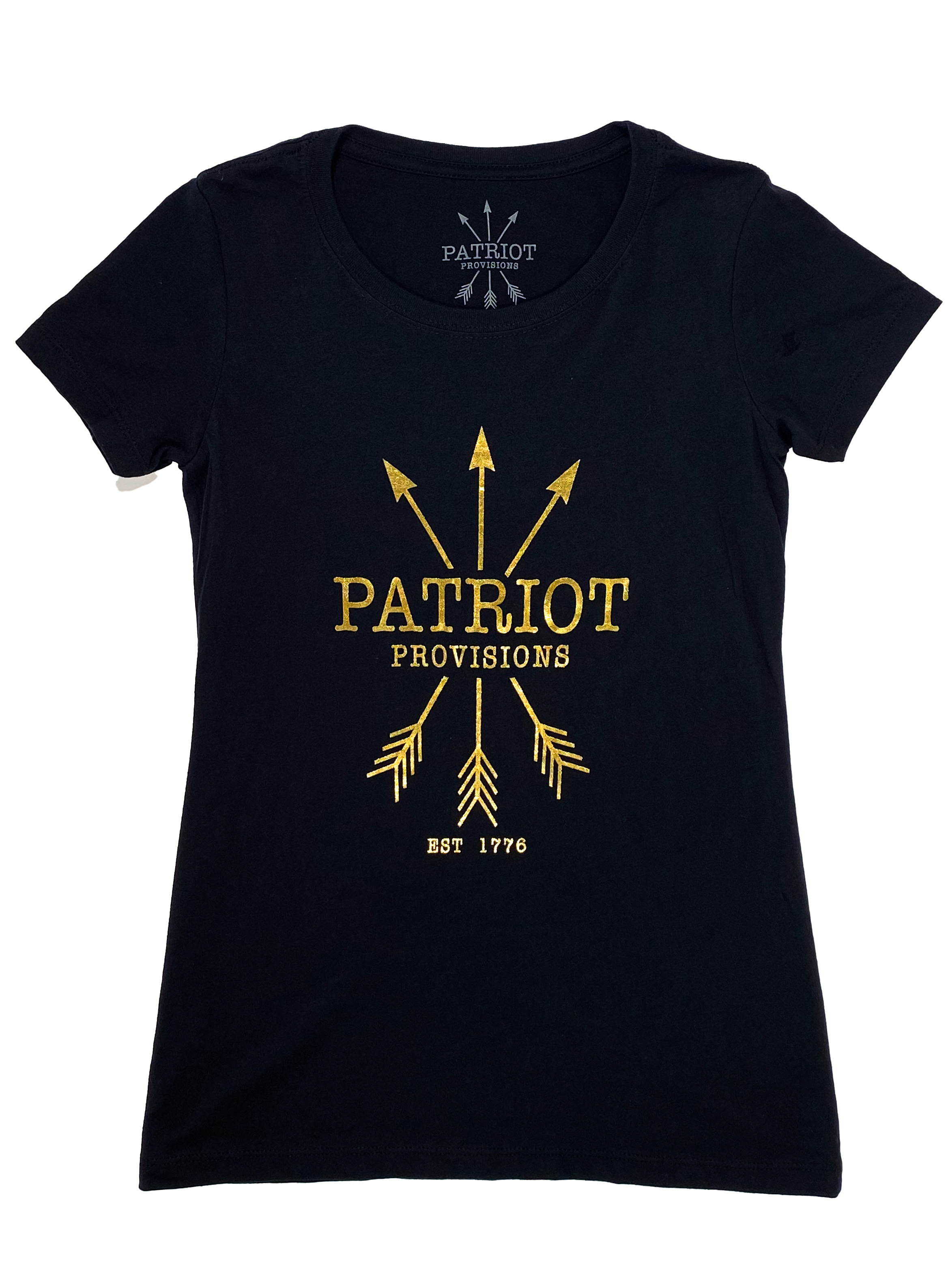 Women's Gold Hearted Tee